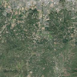 Redwood Satellite Map