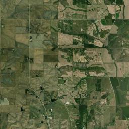 Ida County Satellite Map