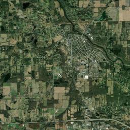 Dexter Satellite Map