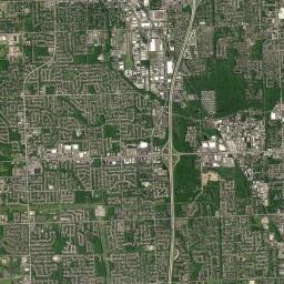 Canton Satellite Map