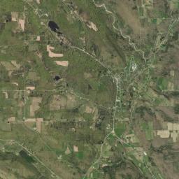 Cattaraugus New York Satellite Map