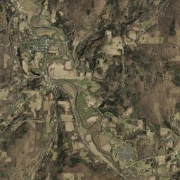 Belfast New York Satellite Map