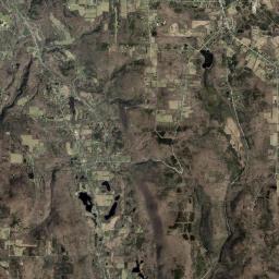 West Danby New York Satellite Map