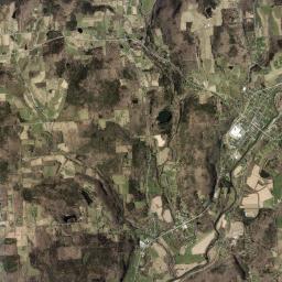 Greene New York Satellite Map