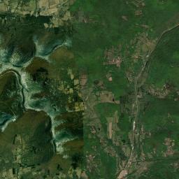 Hubbell Corners New York Satellite Map