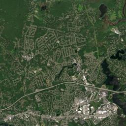 Framingham Center Satellite Map