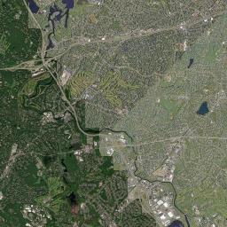 Newton Satellite Map