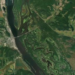 Bellevue Satellite Map