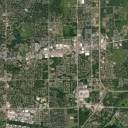 1497 North Alpine Road Rockford IL Satellite Map