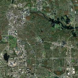 Ann Arbor Satellite Map
