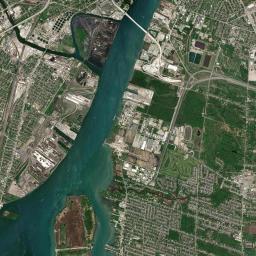 River Rouge Satellite Map