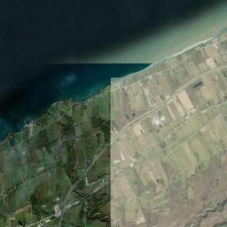 State Line New York Satellite Map