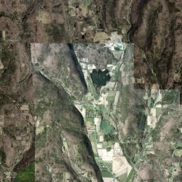 North Spencer New York Satellite Map