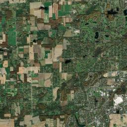 Saline Satellite Map