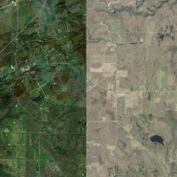 South Ripley New York Satellite Map