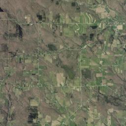 Ellington New York Satellite Map