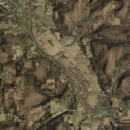 Scio New York Satellite Map