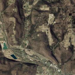 East Campbell New York Satellite Map