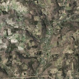 Maine New York Satellite Map