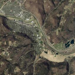 South Corning New York Satellite Map