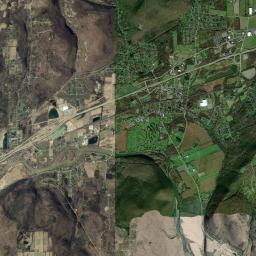East Corning New York Satellite Map