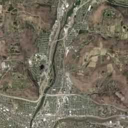 Popes Ravine New York Satellite Map