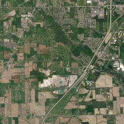 Flat Rock Satellite Map