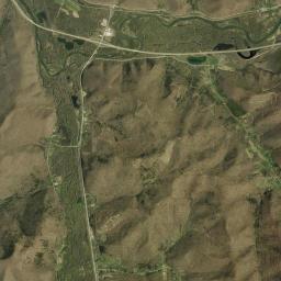 Vandalia New York Satellite Map