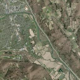 Elmira New York Satellite Map