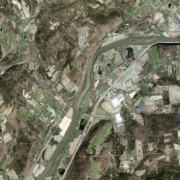 Tioga Center New York Satellite Map