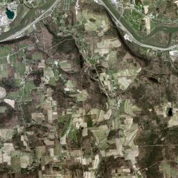 Gibson Corners New York Satellite Map