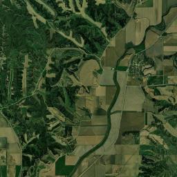 Monona County Satellite Map