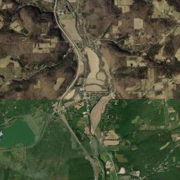 Lindley New York Satellite Map