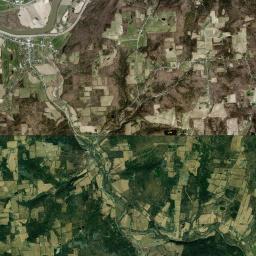 Briggs Hollow New York Satellite Map