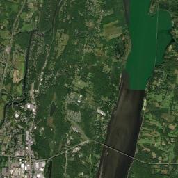 Ulster Landing New York Satellite Map