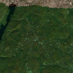 East Hartland Connecticut Satellite Map