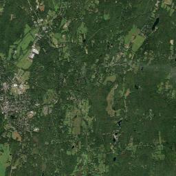 Rhinebeck New York Satellite Map