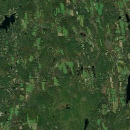 West Woodstock Connecticut Satellite Map