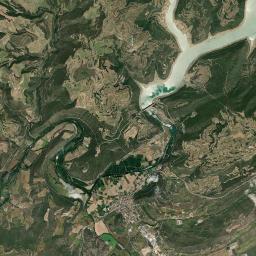 Ponts Satellite Map