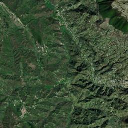 Canterano Satellite Map