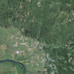 Smith River California map(satellite map)