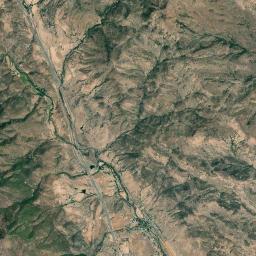 Hornbrook California map(satellite map)