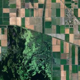 Tulelake California map(satellite map)