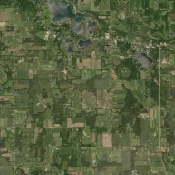Hillsdale County Satellite Map