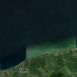 Mapleton Beach Ohio Satellite Map