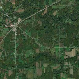 Kingsville Ohio Satellite Map