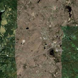 Tolland Connecticut Satellite Map