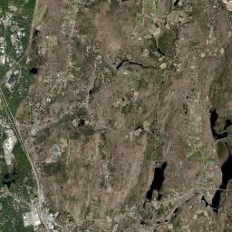 East Killingly Connecticut Satellite Map
