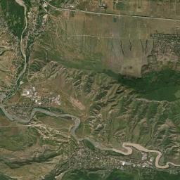 Dzegvi Satellite Map