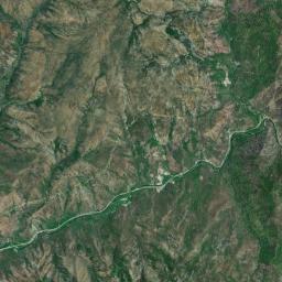 Patrick Creek California map(satellite map)